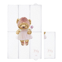 Пеленальный матрас Cebababy 50x80 Fluffy Puffy Poly девочка