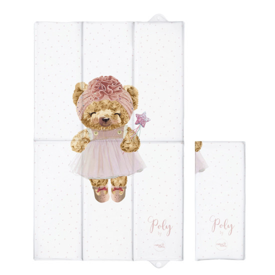 Пеленальный матрас Cebababy 50x80 Fluffy Puffy Poly девочка