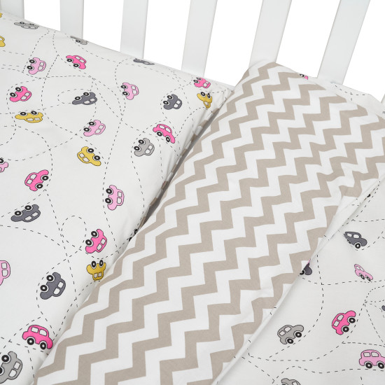 Сменная постель 3 эл Twins Comfort line Авто серый 