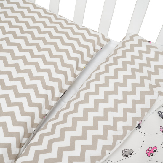 Сменная постель 3 эл Twins Comfort line Авто серый 