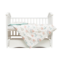 Сменная постель 3 эл Twins Comfort line Динозаврик ментол