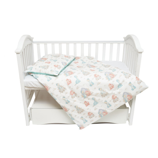 Сменная постель 3 эл Twins Comfort line Динозаврик ментол
