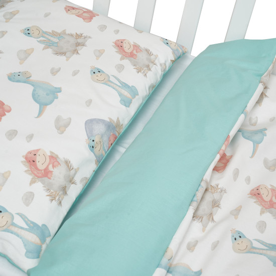 Сменная постель 3 эл Twins Comfort line Динозаврик ментол