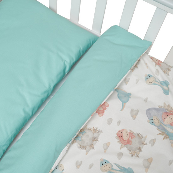 Сменная постель 3 эл Twins Comfort line Динозаврик ментол