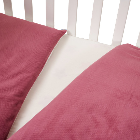 Змінна постіль 3 ел Twins Eco Line New 3091-E-023, Bunnies pink, рожевий