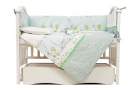 Постельный комплект 6 эл Twins Eco Line 4090-E-010, Village, зеленый