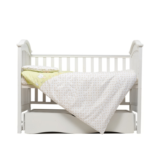 Сменная постель 3 эл. Twins Comfort 3051-C-032, Котики зеленые, зеленый