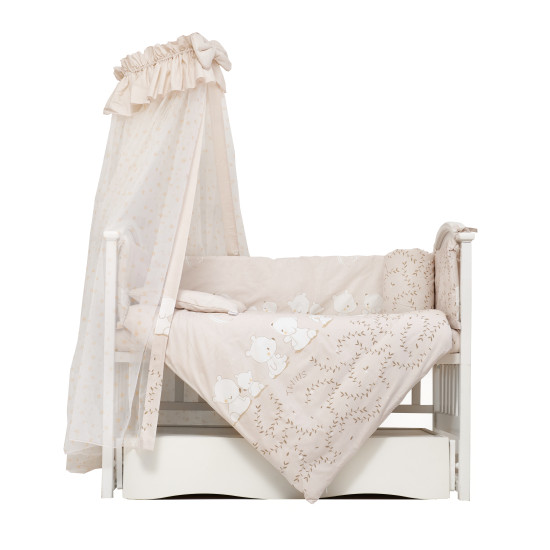 Постільний комплект 8 ел Twins Sweet Umka pink