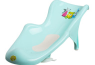 Горка для купания Maltex Bear & Friends с антискользящим ковриком 5405 mint, мятный