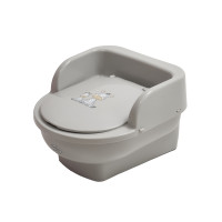 Горшок кресло Maltex Zebra 6510 grey, серый