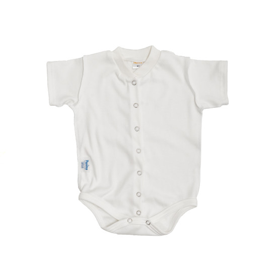 Боди Twins интерлок короткий рукав 80р экрю 