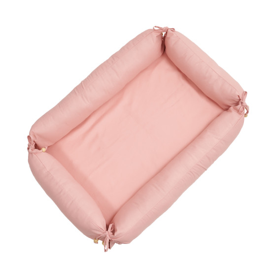 Кокон-трансформер Twins Linen 3в1 9070-KTL-24, powder pink, пудра
