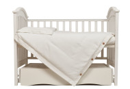 Сменная постель 3 эл Twins Linen белый