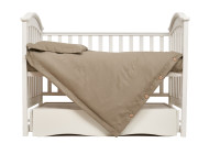 Сменная постель 3 эл Twins Linen бежевый