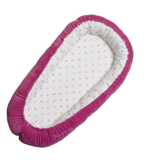 Cocoon-positioner for newborns Twins Dreams fuchsia