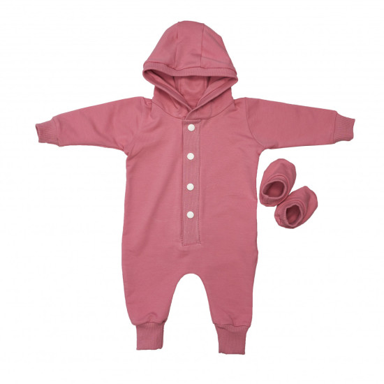 Ромпер Twins трикотажный 68р 2021-PT68-24, powder pink, пудра