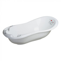 Ванная Maltex Family 100 cm со сливом 5980 white, белый