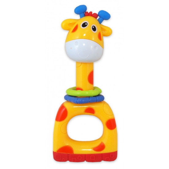 Игрушка пластиковая Baby Mix KP-0682 Жирафка KP-0682, mix, мультиколир