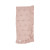 Children's blanket Twins muslin 100x100 Flower with ruffles beige