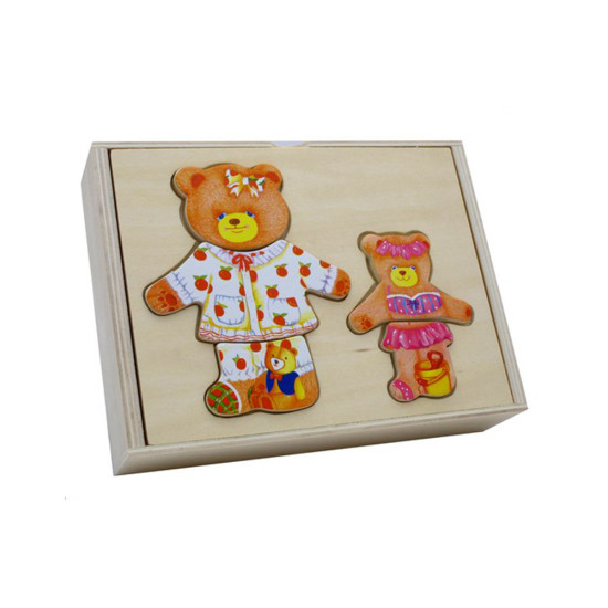 Деревянная рамка Мишка Baby Mix WTS-92-H0168 WTS-92-H0168, Мишка, бежевый