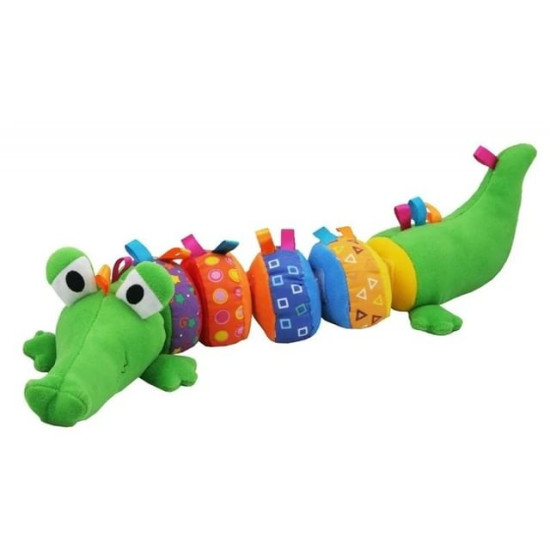 Мягкая игрушка Крокодил Baby Mix PL-8273-50 PL-8273-50, Крокодил, зеленый