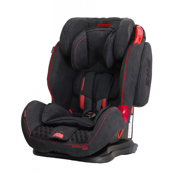 Car Seletto Sportivo ISOFIX 9-36 9024-CSIS -3, Black, Black