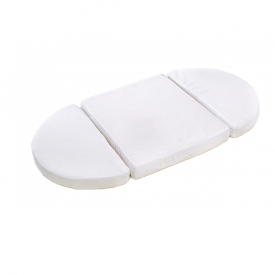 Матрас-трансформер IngVart Baggybed Round 72x120 кокос white, белый