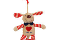 Plush Suspension Music Baby Mix STK-17512D Dog STK-17512D, MIX, Multicolyr
