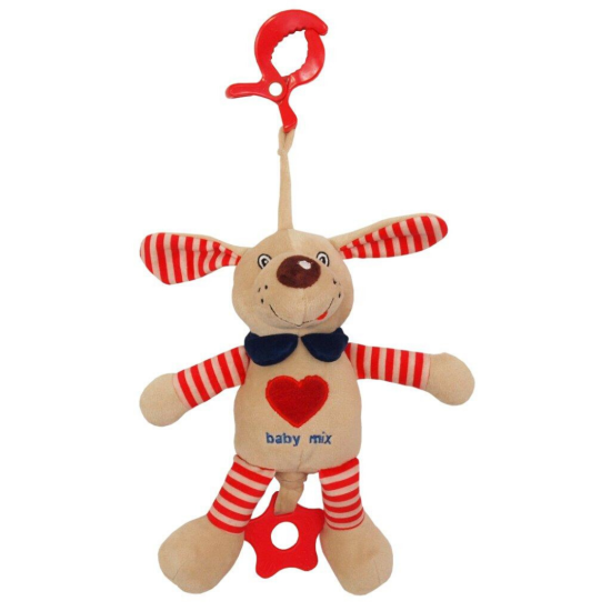 Plush Suspension Music Baby Mix STK-17512D Dog STK-17512D, MIX, Multicolyr