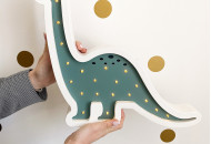 Ночник Sabo Динозаврик N12gn1, Динозаврик, бирюза