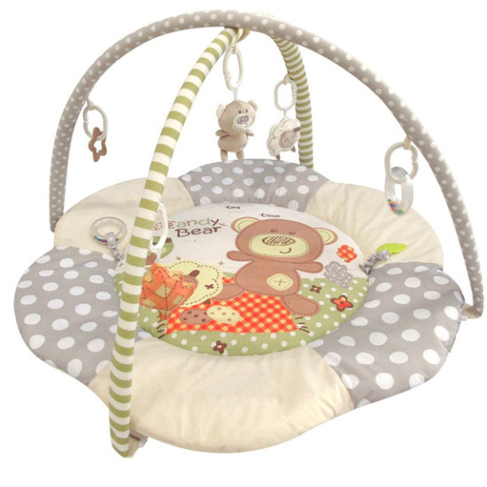 Коврик Baby Mix TK / 3348C-4678 Конфетный мишка TK / 3348C-4678, Конфетный мишка, мультиколир