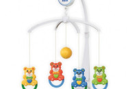 Мобиль Baby Mix пластиковый механический SK / 20039В Мишки SK / 20039В, Мишка, мультиколир