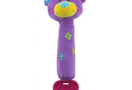 Плюшевая игрушка для руки Baby Mix STK-12600B Мишка STK-12600B, violet, фиолетовый