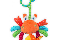 Плюшевая подвеска с вибро Baby Mix TE-8219-30 Краб TE-8219-30, mix, мультиколир