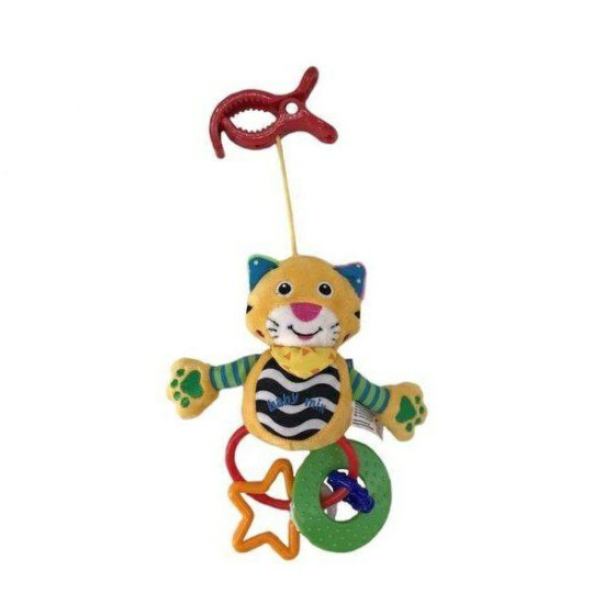Плюшевая подвеска Baby Mix TE-8377D-18T Тигрик TE-8377D-18T, mix, мультиколир