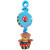 Plush suspension Musical Baby Mix P / 1116-3181 Bear on the ball boy P / 1116-3181, MIX, multicolyr