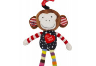 Плюшевая подвеска музыкальная Baby Mix P / 1208-EU00 Обезьянка P / 1208-EU00, mix, мультиколир
