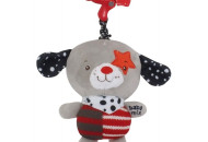 Плюшевая подвеска музыкальная Baby Mix P / 1210-EU00 Собачка красный P / 1210-EU00, mix, мультиколир