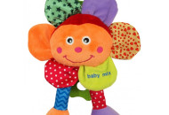 Plush Suspension Music Baby Mix STK-15588F Flower STK-15588F, MIX, Multicolyr