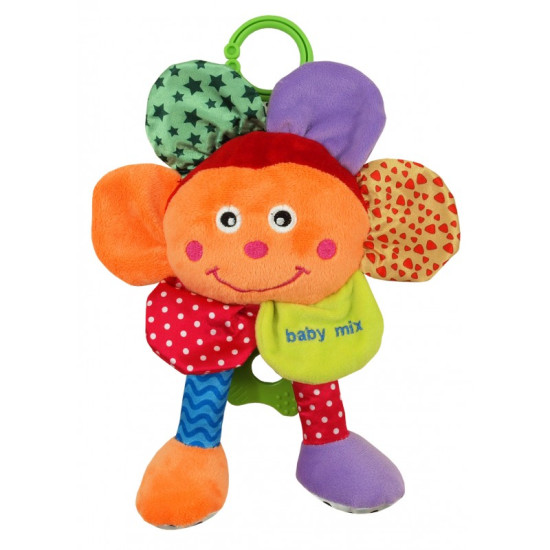 Plush Suspension Music Baby Mix STK-15588F Flower STK-15588F, MIX, Multicolyr