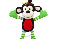 Плюшевая подвеска музыкальная Baby Mix TE-8124-30Y Обезьянка TE-8124-30Y, green, зеленый