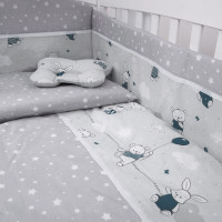Сменная постель 3 эл Twins Modern 3040-PM-04, голубой, синий