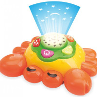 Проектор Baby Mix PL-381457 Краб PL-381457, Краб, красный