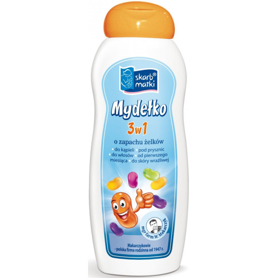 Soap 3 in 1 with jelly flavor Skarb Matki 250 ml
