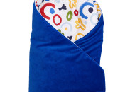 A set of an envelope-file with a pillow Twins Bear 9064-TB-109, Indigo, blue