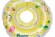 Детский круг для купания SwimBee (-15%) желтый