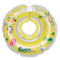 Детский круг для купания SwimBee (-15%) желтый