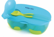 Тарелка и ложка Baby Mix RA / D2-0511 RA / D2-0511 B, blue, голубой
