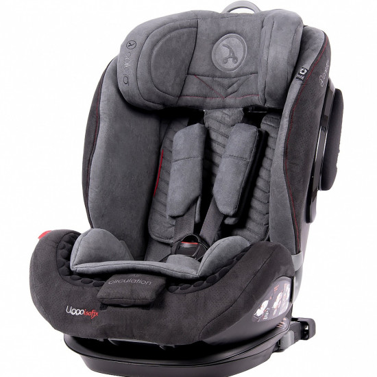 Car Seletto Uggo ISOFIX 9-36 9024-CUI-10, GREY, Black/Gray
