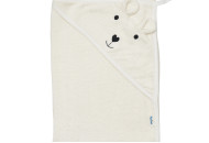 Детское полотенце Twins Bear 100x100 экрю